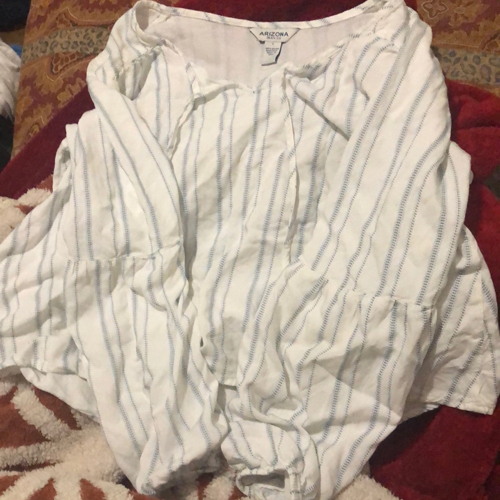 striped long sleeve shirt
